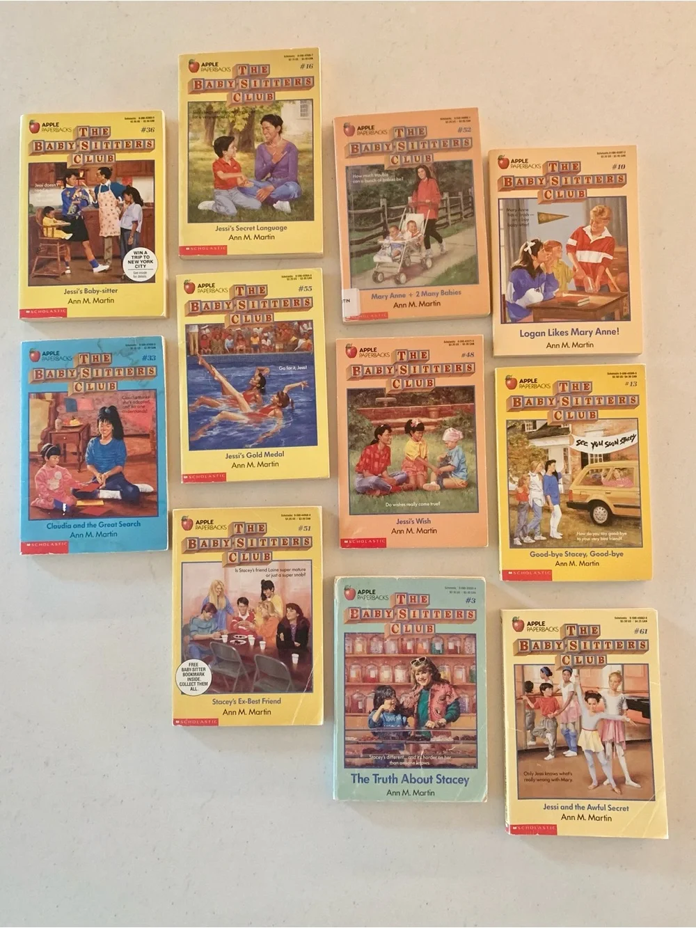 The Baby-Sitters Club - Vintage 90s Book Lot (11)